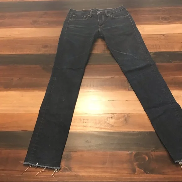 Stiletto 'Japanese Fade' Super Skinny Tailored Levi's 511 Selvedge Denim Jeans